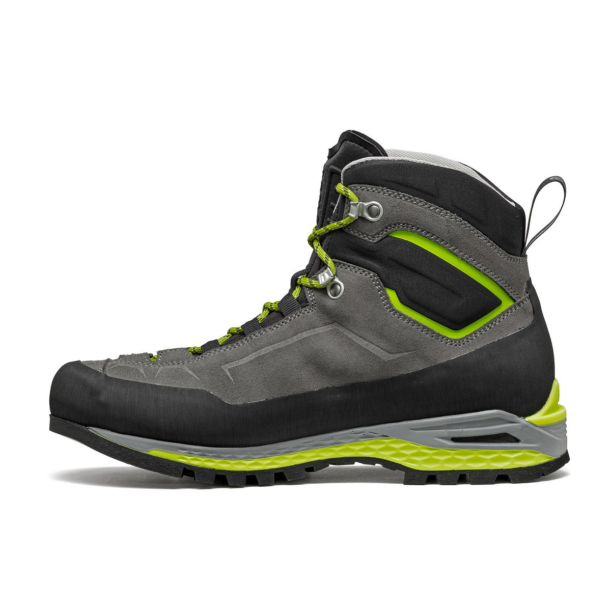 Asolo Freney EVO Mid LTH GV – Men's product view 4 — GRAPHITE / GREEN LIME