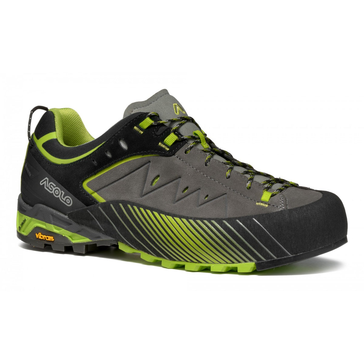 Asolo Freney Guida GV – Men's product view 1 — GRAPHITE / GREEN LIME