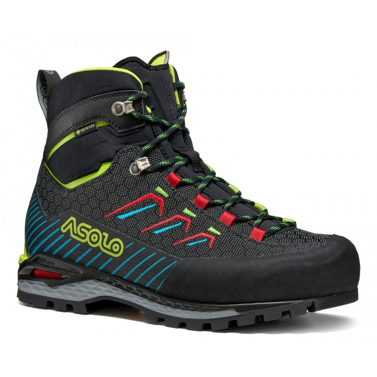 Asolo Freney Light Mid EVO GV – Women's product view 1 — BLACK / LIME GREEN