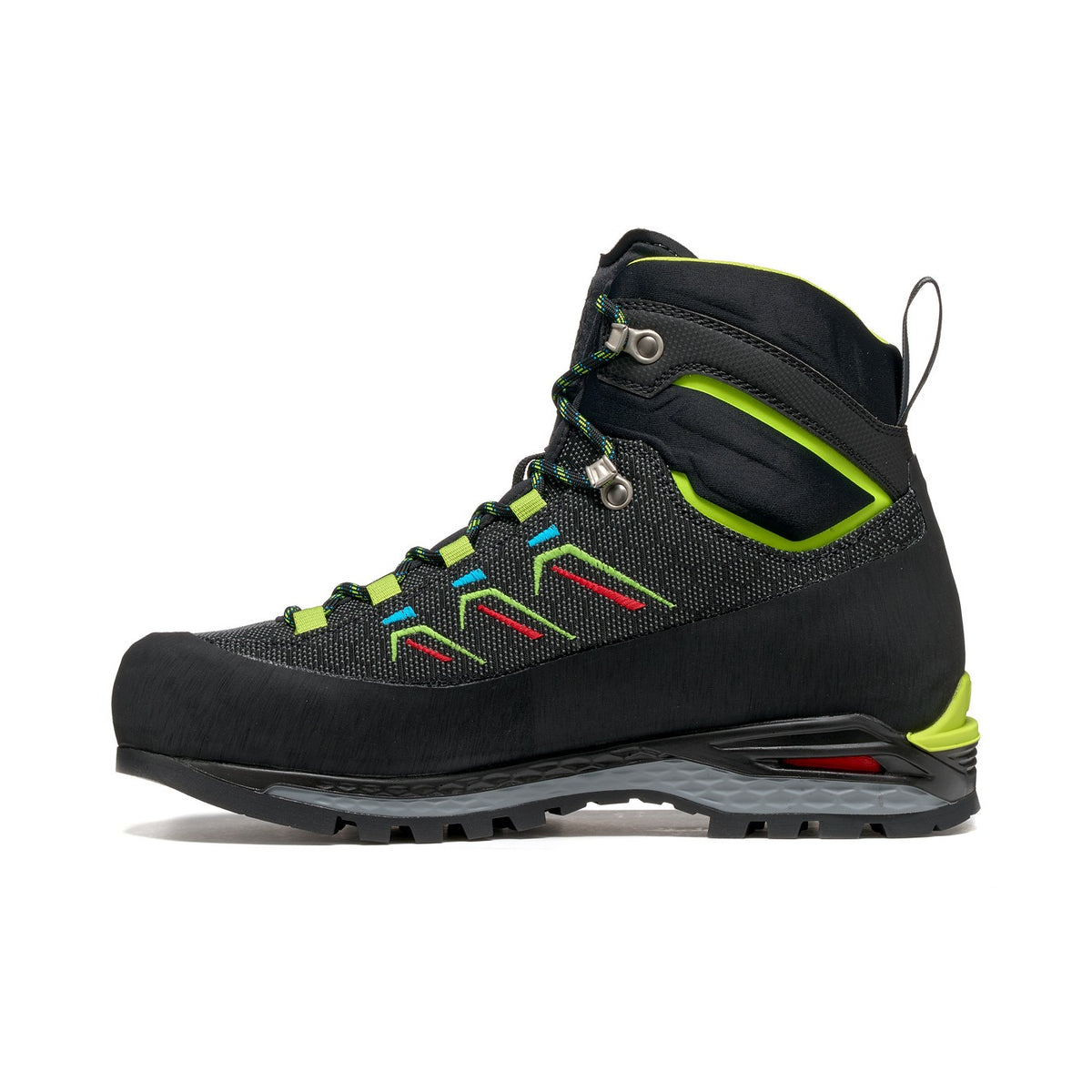 Asolo Freney Light Mid EVO GV – Women's product view 4 — BLACK / LIME GREEN