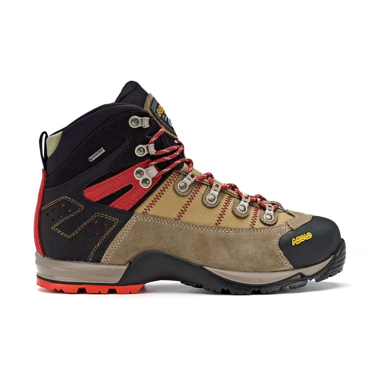 Asolo Fugitive GTX – Men's product view 2 — WOOL / BLACK