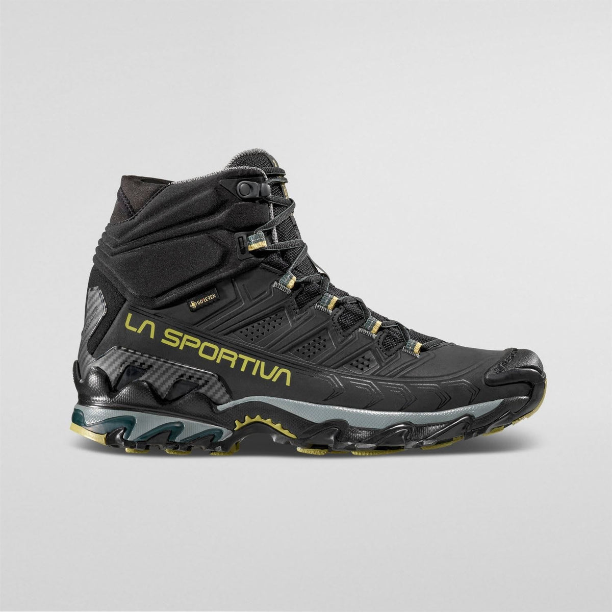 La Sportiva Ultra Raptor II Mid Leather GTX Men product view 3 — Black