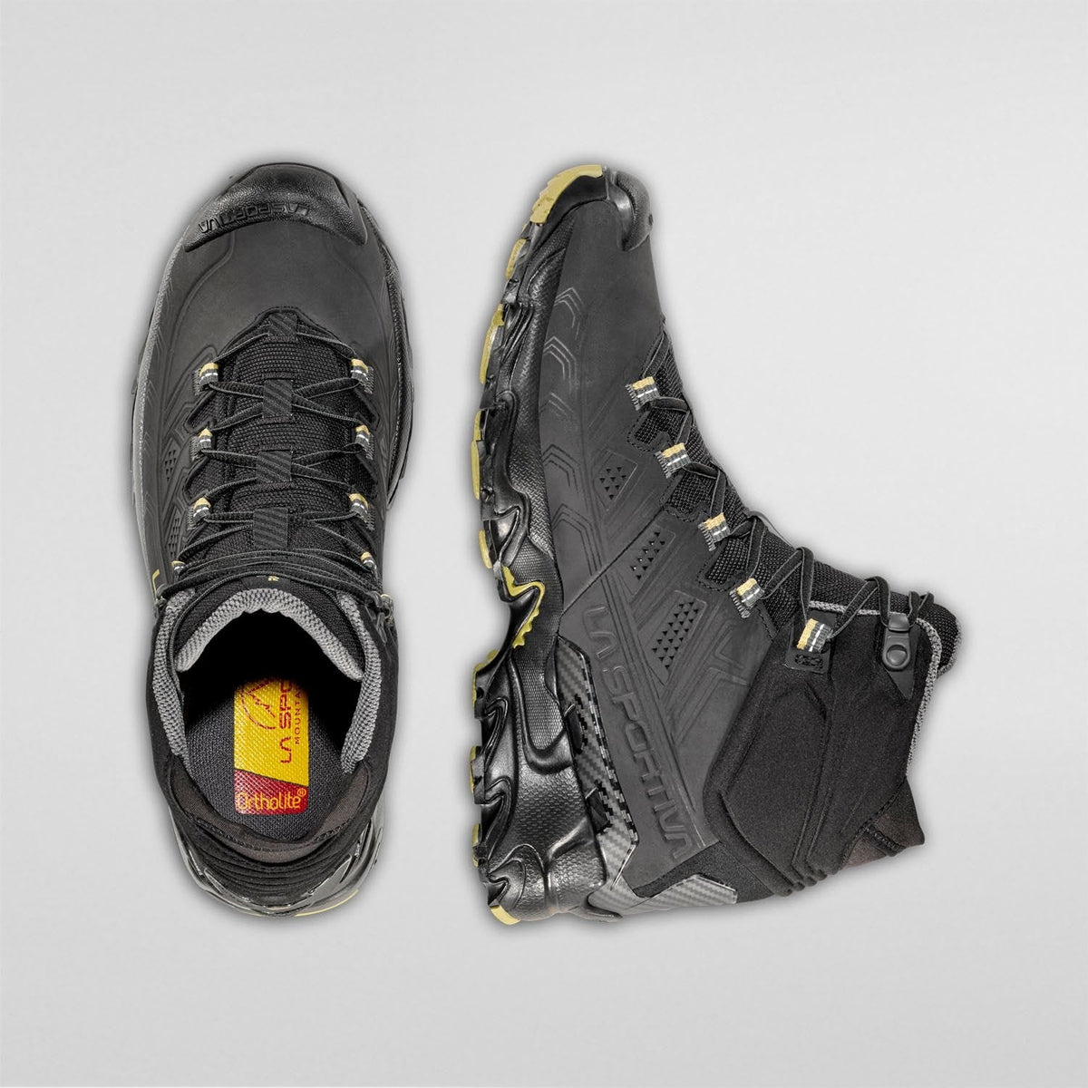 La Sportiva Ultra Raptor II Mid Leather GTX Men product view 4 — Black