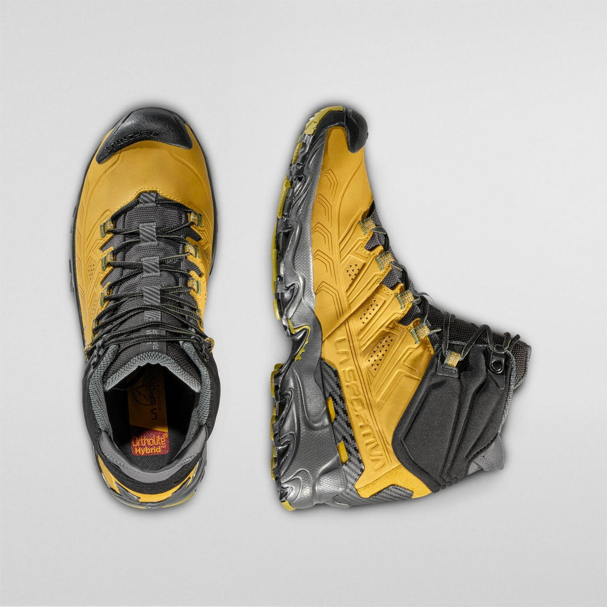La Sportiva Ultra Raptor II Mid Leather GTX Men product view 4 — Yellow