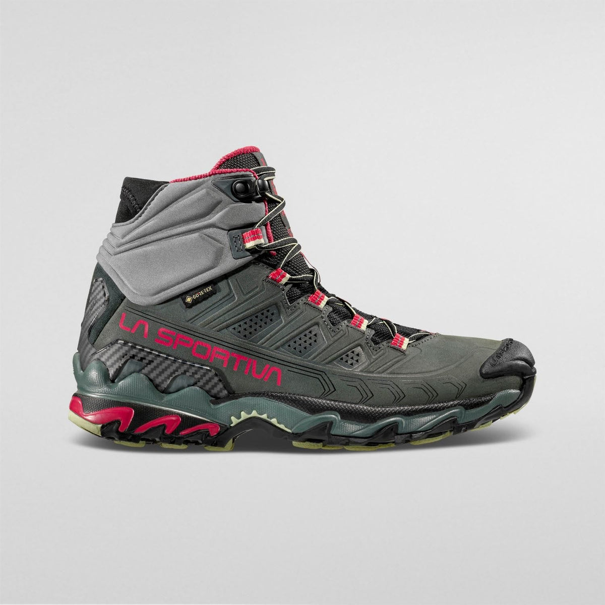 La Sportiva Ultra Raptor II Mid Leather GTX Women product view 3 — Gray