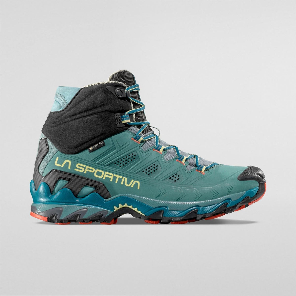La Sportiva Ultra Raptor II Mid Leather GTX Women product view 3 — Green