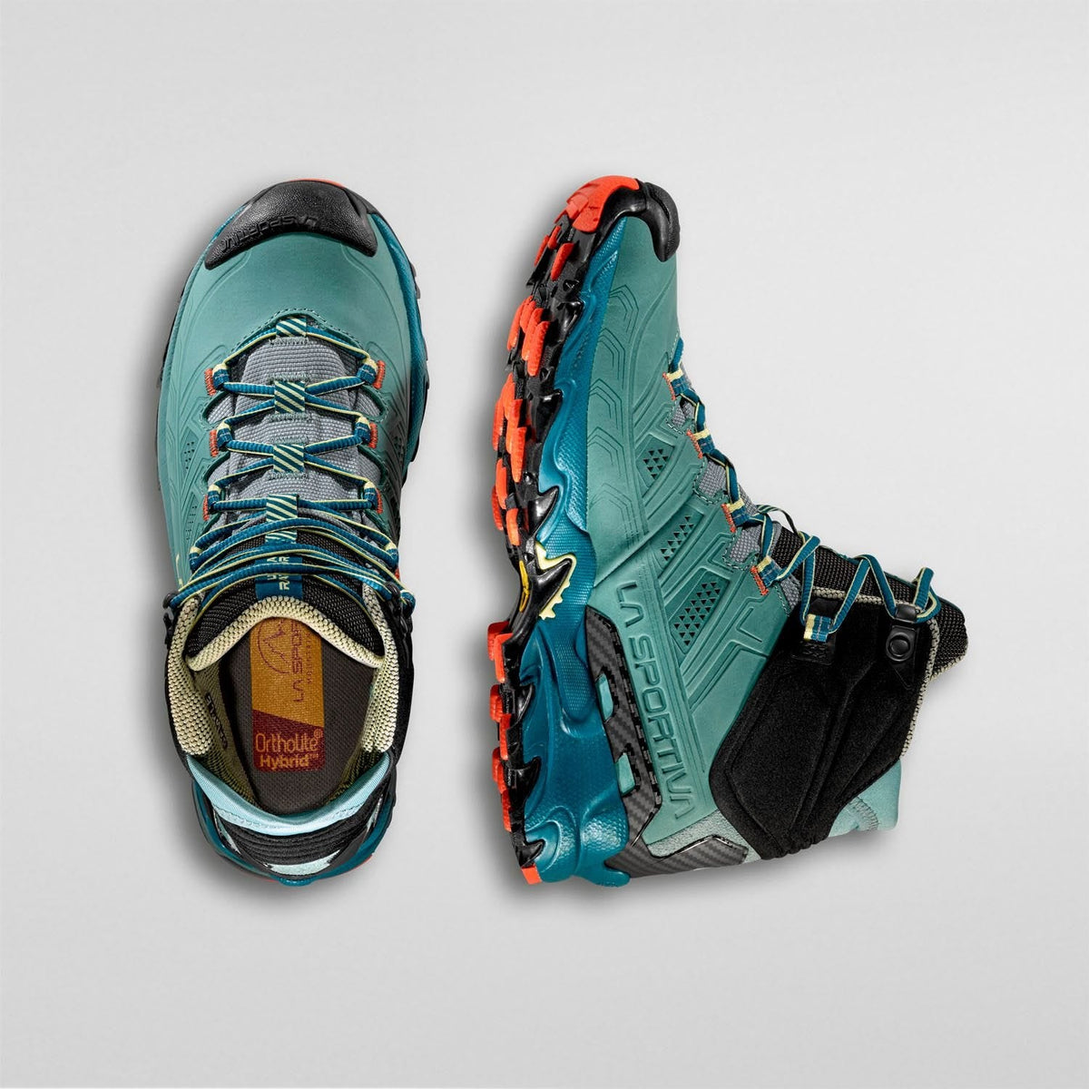 La Sportiva Ultra Raptor II Mid Leather GTX Women product view 4 — Green