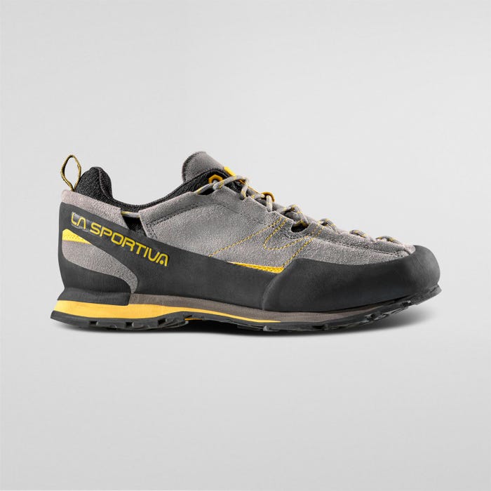La Sportiva Boulder X Men product view 3 — Grey/Yellow