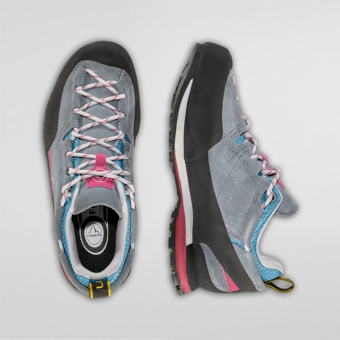 La Sportiva Boulder X Woman product view 4 — Slate/Red Plum