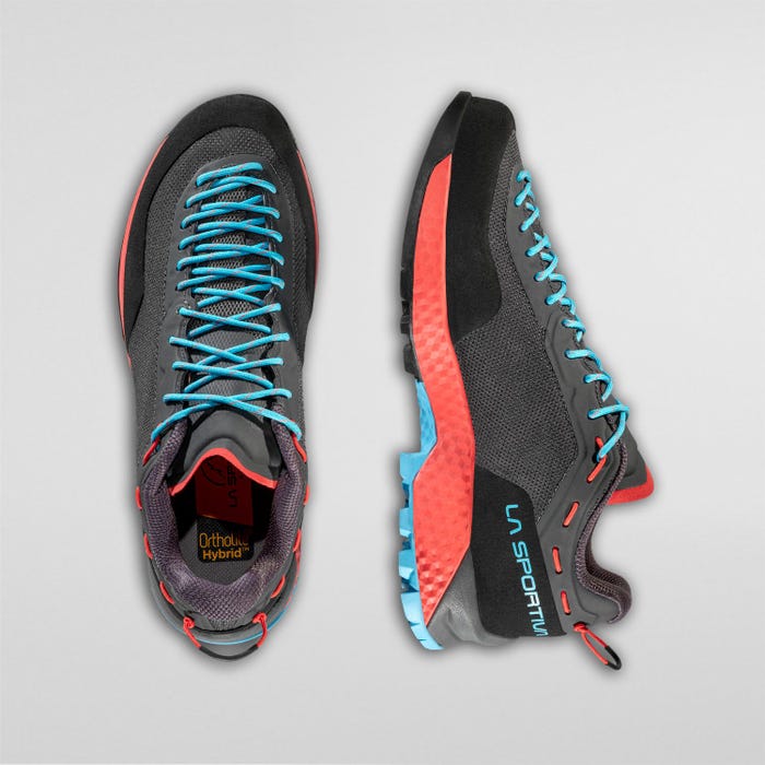 La Sportiva TX Guide Woman product view 4 — Carbon/Hibiscus