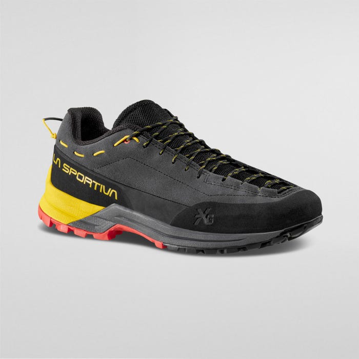 La Sportiva TX Guide Leather Men product view 1 — Carbon/Yellow