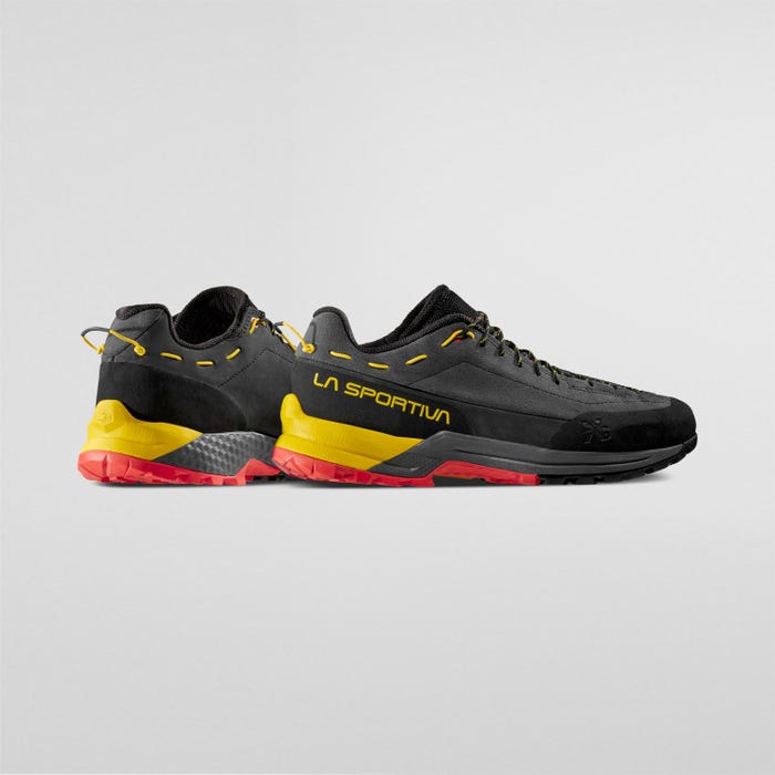 La Sportiva TX Guide Leather Men product view 5 — Carbon/Yellow