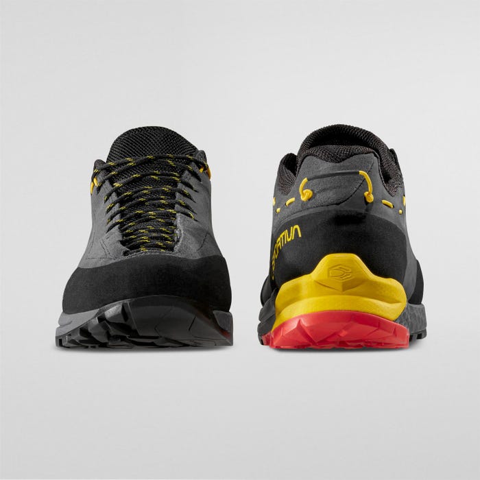 La Sportiva TX Guide Leather Men product view 6 — Carbon/Yellow
