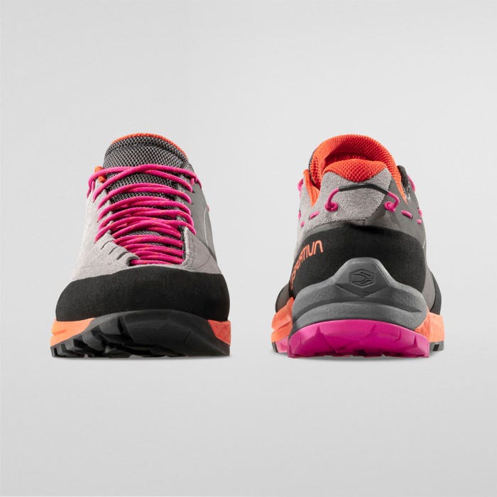 La Sportiva TX Guide Leather Woman product view 6 — Grey/Cherry Tomato