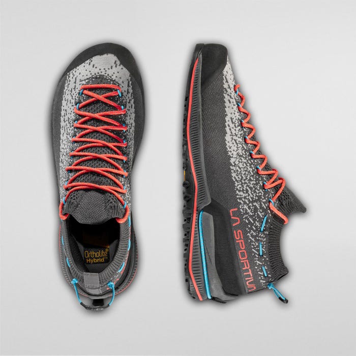 La Sportiva TX2 Evo Woman product view 4 — Carbon/Hibiscus