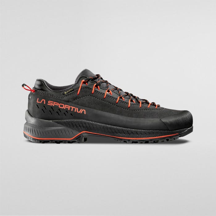 La Sportiva TX4 Evo GTX Men product view 3 — Carbon/Cherry Tomato