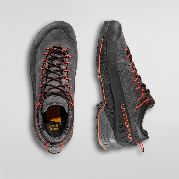 La Sportiva TX4 Evo GTX Men product view 4 — Carbon/Cherry Tomato