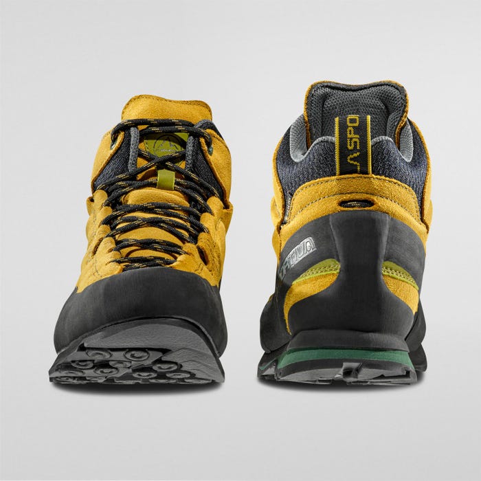 La Sportiva Boulder X Mid GTX Unisex product view 6 — Savana/Alpine