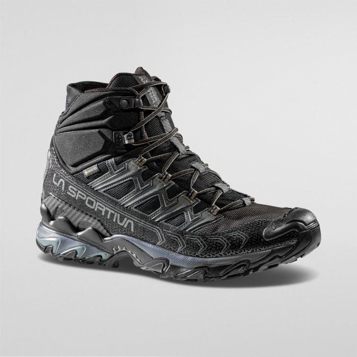 La Sportiva Ultra Raptor II Mid Wide GTX Men product view 1 — Black/Clay