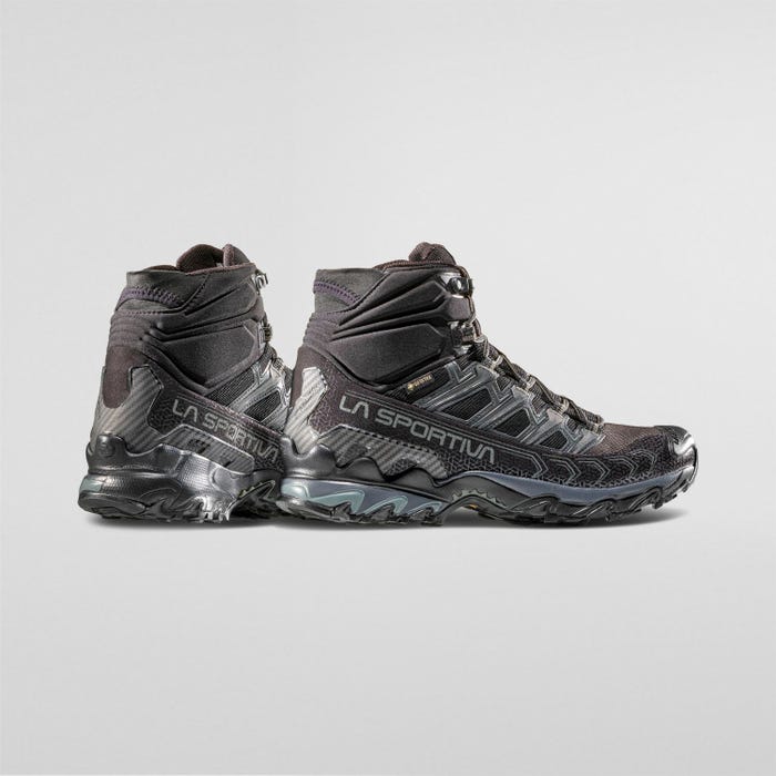 La Sportiva Ultra Raptor II Mid Wide GTX Men product view 4 — Black/Clay