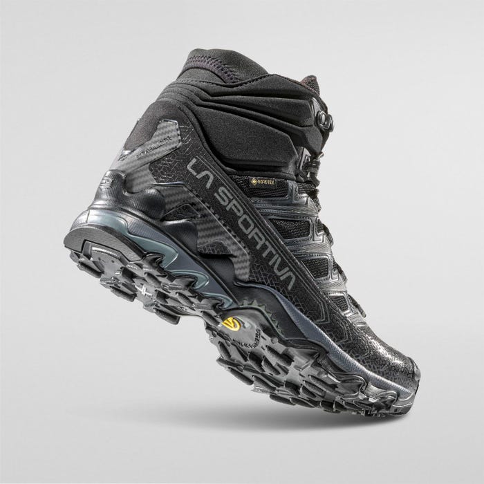 La Sportiva Ultra Raptor II Mid Wide GTX Men product view 6 — Black/Clay