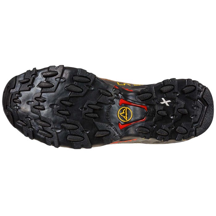 La Sportiva Ultra Raptor II Mid Wide GTX Men product view 2 — Black/Yellow