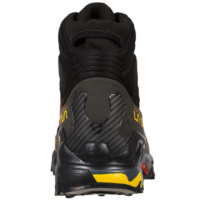 La Sportiva Ultra Raptor II Mid Wide GTX Men product view 6 — Black/Yellow