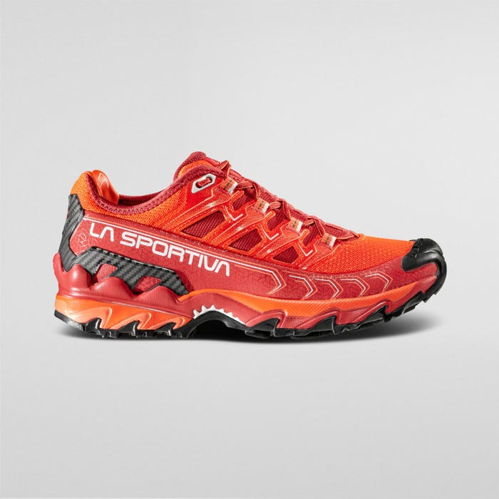 La Sportiva Ultra Raptor II Woman product view 3 — Cherry Tomato/Velvet