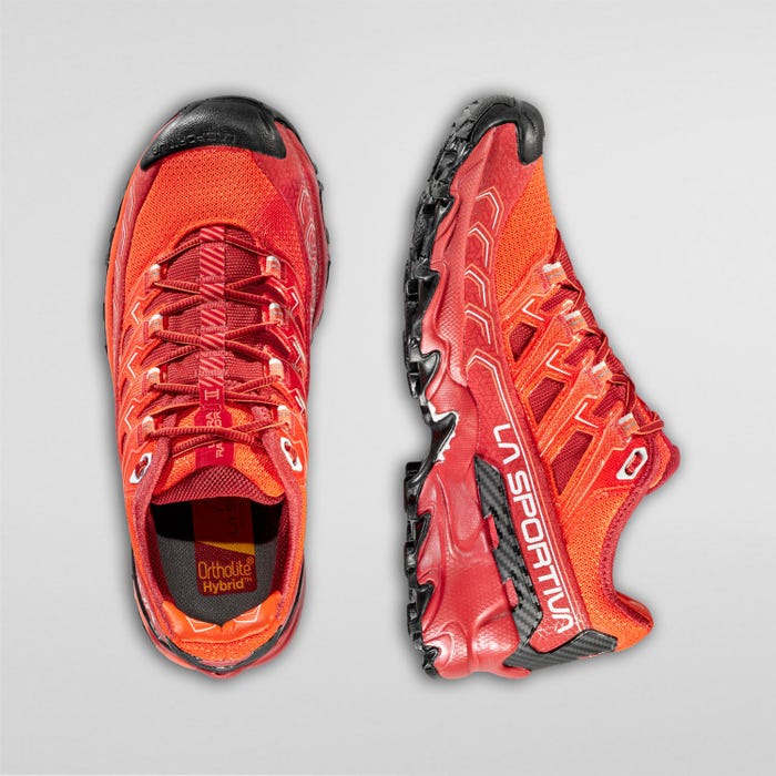 La Sportiva Ultra Raptor II Woman product view 4 — Cherry Tomato/Velvet