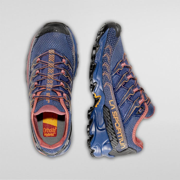 La Sportiva Ultra Raptor II Woman product view 4 — Denim/Rouge