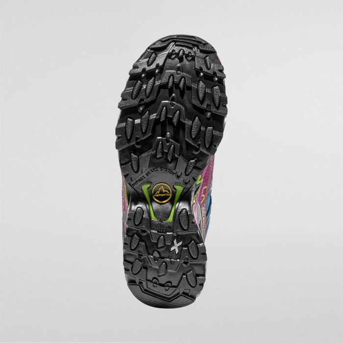 La Sportiva Ultra Raptor II Woman product view 2 — Red Plum/Topaz