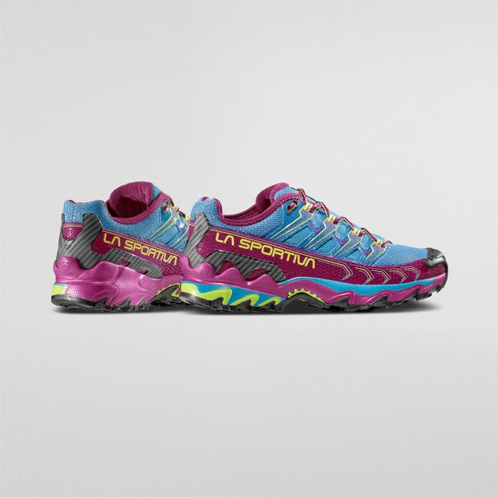 La Sportiva Ultra Raptor II Woman product view 5 — Red Plum/Topaz