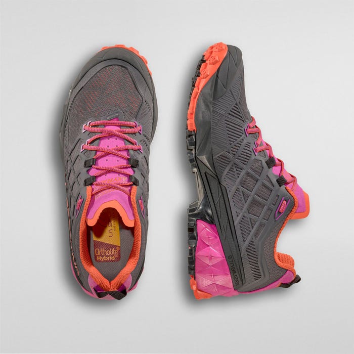 La Sportiva Akyra II Woman product view 4 — Carbon/Cherry Tomato
