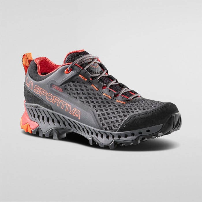 La Sportiva Spire Woman GTX product view 1 — Carbon/Cherry Tomato