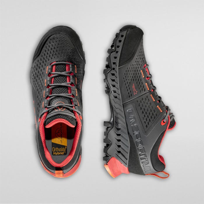 La Sportiva Spire Woman GTX product view 4 — Carbon/Cherry Tomato