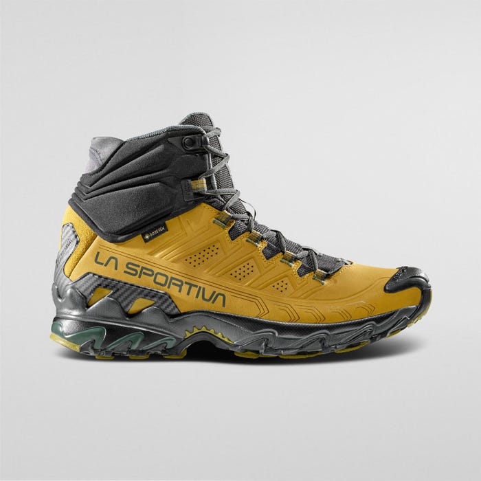 La Sportiva Ultra Raptor II Mid Leather GTX Men product view 3 — Savana/Alpine