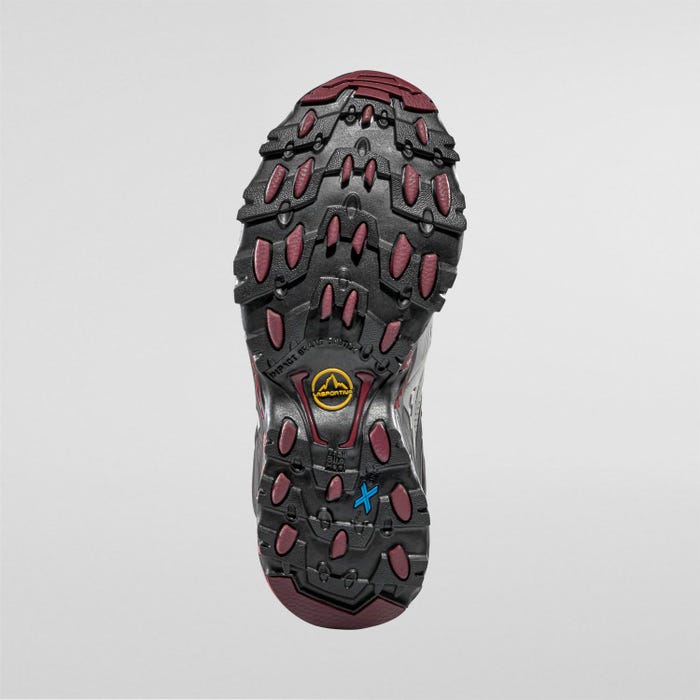 La Sportiva Ultra Raptor II Mid Leather Woman GTX product view 2 — Cloud/Redwood