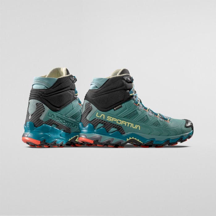 La Sportiva Ultra Raptor II Mid Leather Woman GTX product view 5 — Juniper/Carbon