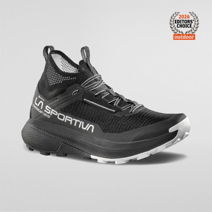 La Sportiva Prodigio Hike GTX Men product view 1 — Black/Chalk