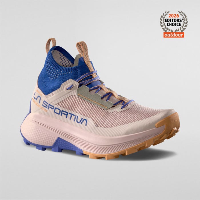 La Sportiva Prodigio Hike Woman GTX product view 1 — Mauve/Cobalt Blue