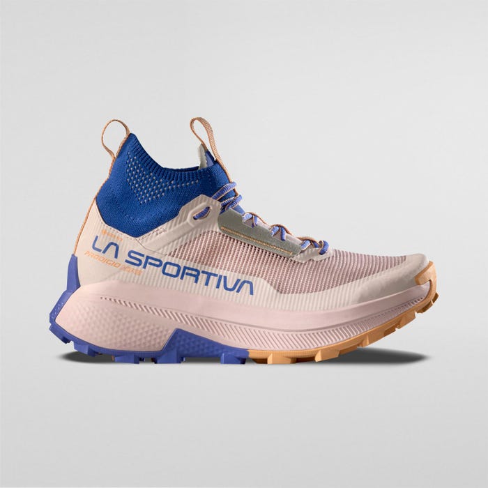 La Sportiva Prodigio Hike Woman GTX product view 3 — Mauve/Cobalt Blue
