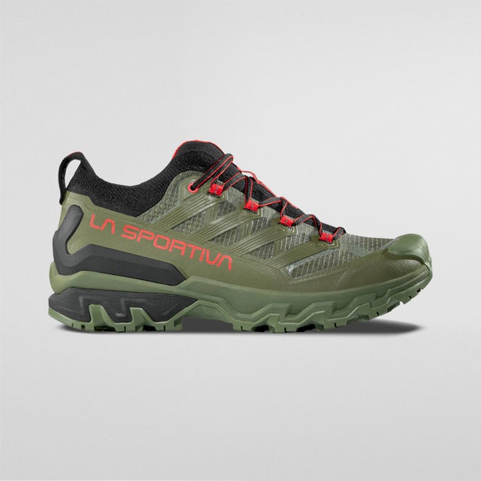 La Sportiva Ultra Raptor 3 Men product view 3 — Cypress/Mountain Red