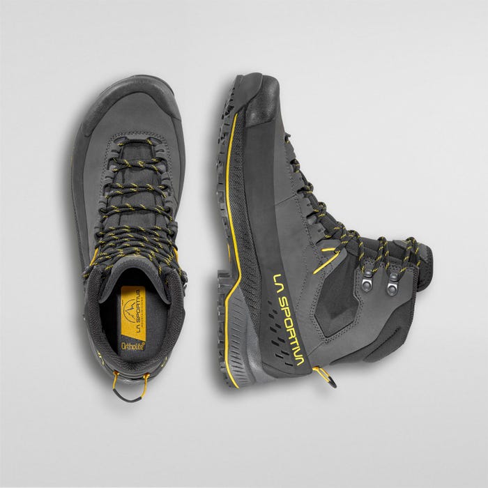La Sportiva TX5 Evo Mid GTX Men product view 4 — Carbon/Yellow