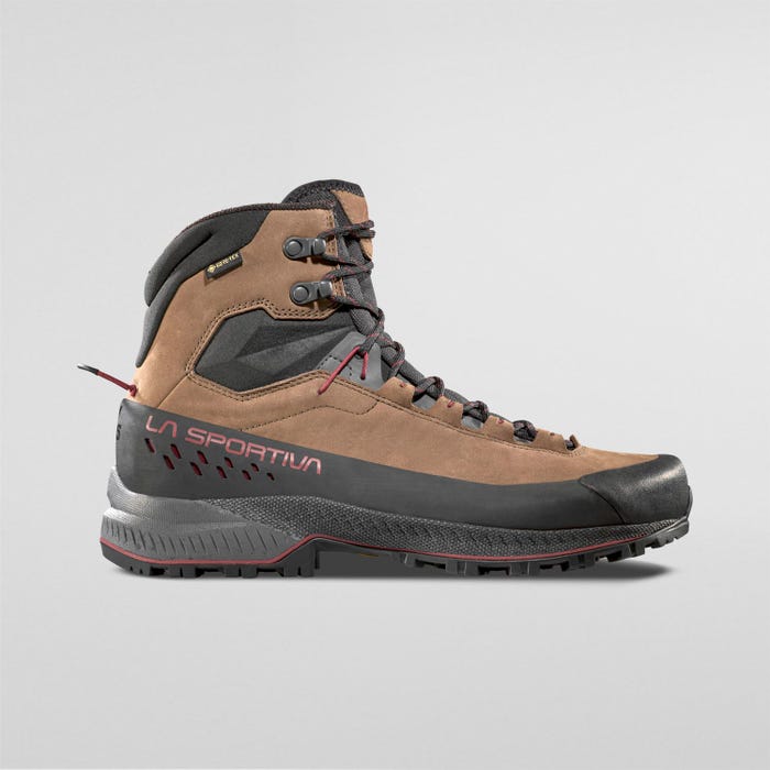 La Sportiva TX5 Evo Mid GTX Men product view 3 — Mocha/Redwood