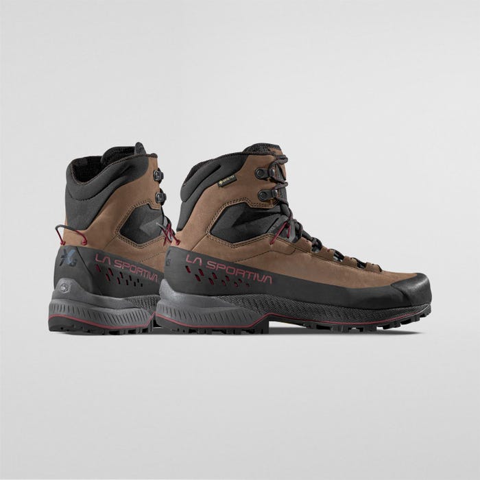 La Sportiva TX5 Evo Mid GTX Men product view 5 — Mocha/Redwood