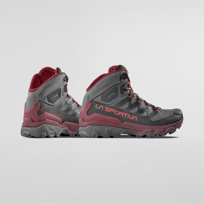 La Sportiva Ultra Raptor 3 Mid GTX Men product view 5 — Carbon/Redwood