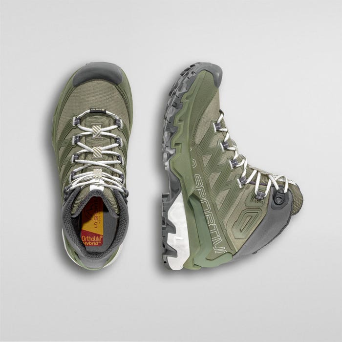 La Sportiva Ultra Raptor 3 Mid Woman GTX product view 4 — Cypress/Chalk