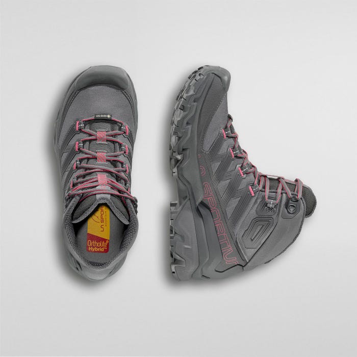 La Sportiva Ultra Raptor 3 Mid Woman GTX product view 4 — Onyx/Azalea