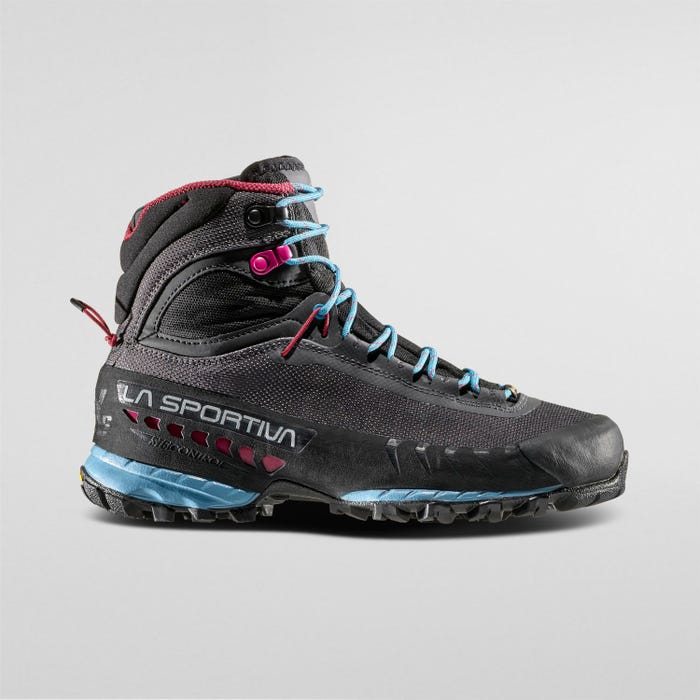 La Sportiva TXS Woman GTX product view 3 — Carbon/Topaz