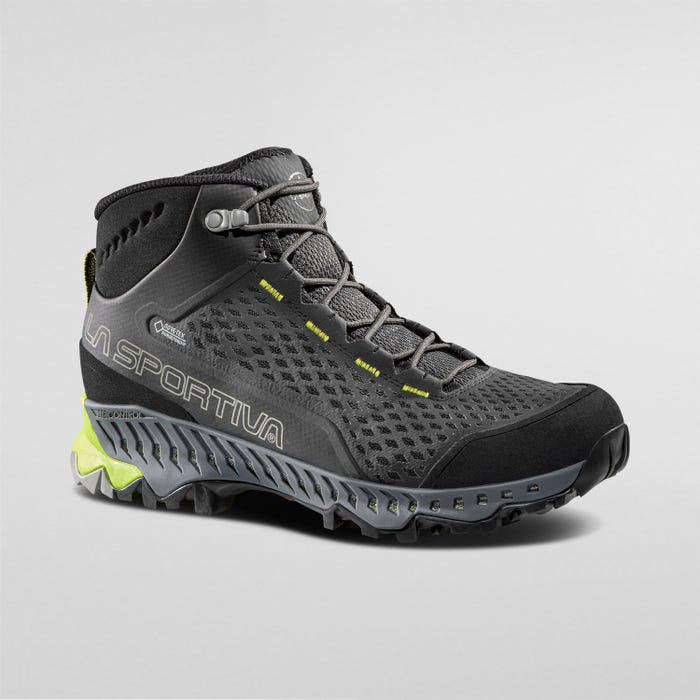 La Sportiva Stream GTX Men product view 1 — Carbon/Apple Green